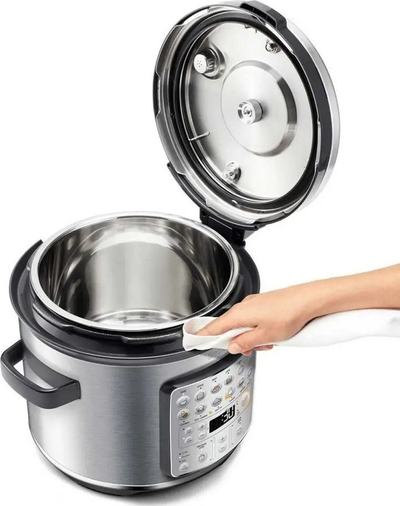 Multicooker Sage Fast Slow GO SPR680BSS, 14 programe, presion dhe avull, inoks
