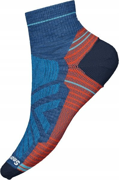Çorape Smartwool Hike Light Cushion Ankle, me lesh Merino, për hiking, Neptune Blue, madhësia L