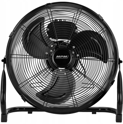 Ventilator dyshemeje MPM MWP-27/C, 3 shpejtësi, metalik, i zi