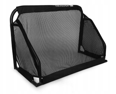 Rrjetë për portë futbolli Yakima Giza 100809, 120x80 cm, e zezë