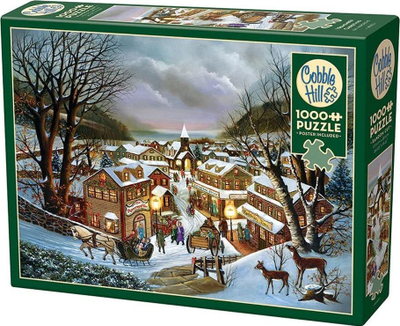 puzzle Outset Media I Remember Christmas, 1000 copa, me Krishtlindje, shumëngjyrësh
