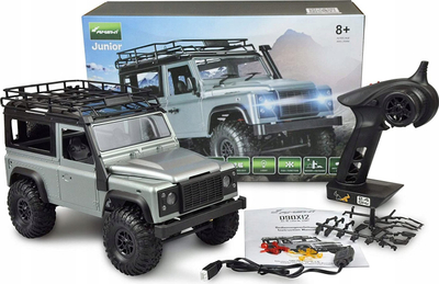 Makina me telekomandë Amewi D90X12, crawler 1:12, bateri 1200 mAh, shumëngjyrëshe