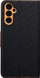 Futrollë libri OEM Canvas për Samsung Galaxy A14 4G / A14 5G, me këllëf TPU, e zezë