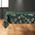 Mbulesë tryeze Douceur d'intérieur Blooming, drejtkëndore 150 x 300 cm, poliester, jeshile