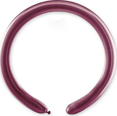 Моделирачки балони Godan Modelling Balloons, 140 cm, 100 парчиња, розова металик