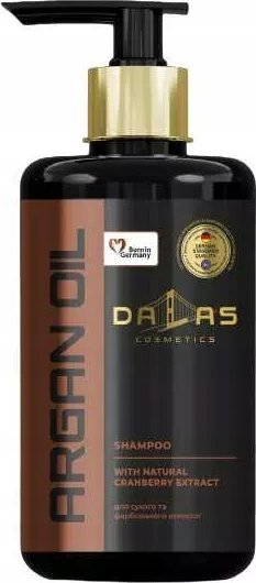 Shampo Dalas Argan Oil, flokë të thatë, 970ml, e zezë