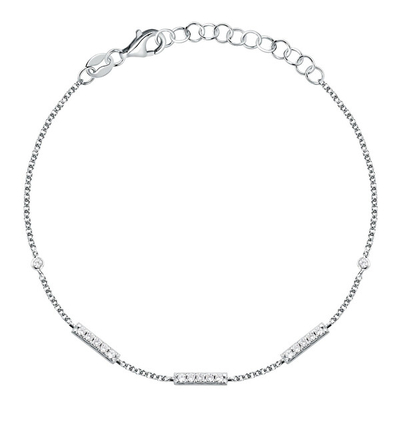 Byzylyk për femra La Petite Story Silver LPS05AWV74, i argjendtë
