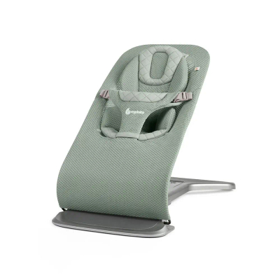 Lezhatore bebe Ergobaby Evolve 3 në 1 Mesh, ergonomike, tri pozicione, jeshile Sage