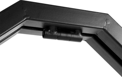 Raft për dru Bla Standard, i palosshëm, metal, i zi