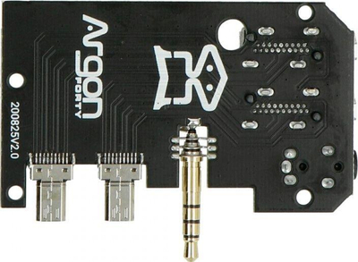 Kuti Argon40 Argon ONE M.2 për Raspberry Pi 4B, me ventilator ftohës, mban SSD M.2, gri