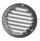 Grilë ventilimi jashtë Euro3plast, 100mm, e rrumbullakët, zink