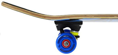 Skateboard Nils Extreme SK8BOY CR3108SB, 78 x 20 cm, rrota PU, blu e zezë