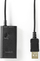 Transmetues Bluetooth Nedis BTTR100BK, hyrje 3.5 mm, aptX Low Latency, i zi