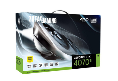 Kartë grafike Zotac Gaming NVIDIA GeForce RTX 4070 Ti, 12 GB GDDR6X