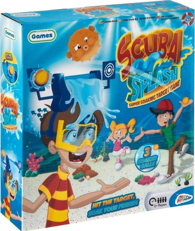 Lojë me ujë Grafix Scuba Splash, 3 toptha uji, 2+ lojtarë, shumëngjyrëshe