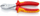 Дијагонални клешти Knipex 74 06 180 VDE, 180mm, изолирани рачки, хромирани