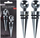 Set tapa për shishe Excellent Houseware, 2 copë, metal i kromuar, argjendtë