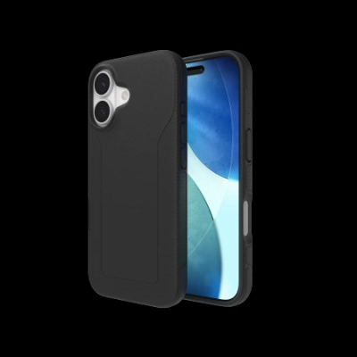 Mbrojtëse telefoni ZAGG Luxe Snap për iPhone 17, me MagSafe, e zezë