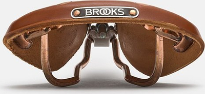 Shalë biçiklete Brooks B17 Special Short, lëkurë, 480g, ngjyrë mjaltë
