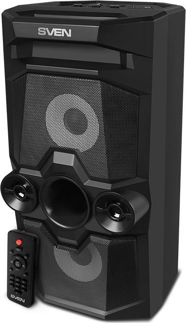 Altoparlant Bluetooth Sven PS-655, portabël, me drita LED, i zi