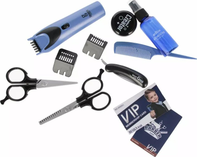 Set lojrash berberi dhe bukurie Mega Creative Barber Beauty Set, 36x25x7 cm, me shumë ngjyra