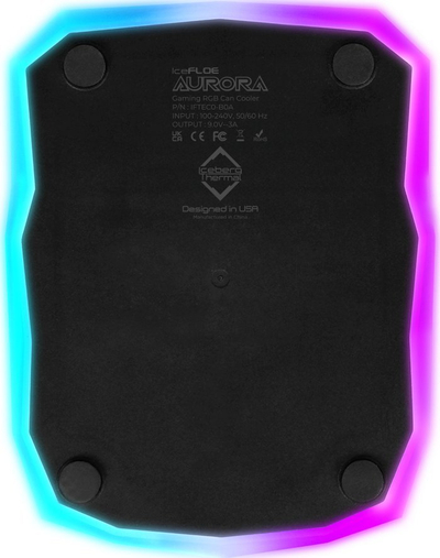 Ftohës termolelektrik për pije Iceberg Thermal IceFLOE Aurora, portativ, USB, i zi