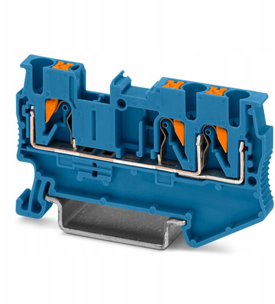 Terminal lidhës Phoenix Contact 3209552, 5.2mm, 24A, blu