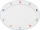Pjatë servirjeje ovale Seltmann Weiden Sonate Nostalgie, 31 x 23 cm, porcelan