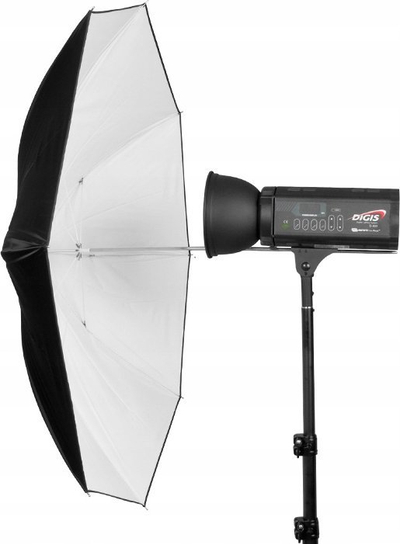 Çadër fotografike Aurora U-105A, 105 cm, reflektuese, e bardhë