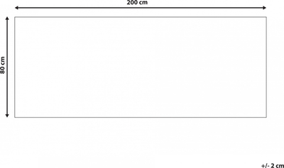 Tapet korridori VADKADAM Runner, 80 x 200 cm, antirrëshqitës, gri
