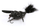 Karrem për peshkim 3D Bat, 7 cm, 14 g, i zi (58324)