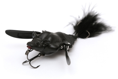Karrem për peshkim 3D Bat, 7 cm, 14 g, i zi (58324)