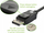 Kabllo DisplayPort Techly ICOC DSP A21 010, 1m, e zezë