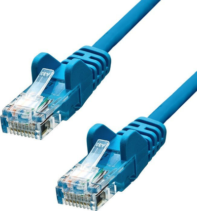 Kabllo rrjeti ProXtend CAT5e U UTP, 20cm, PVC, blu