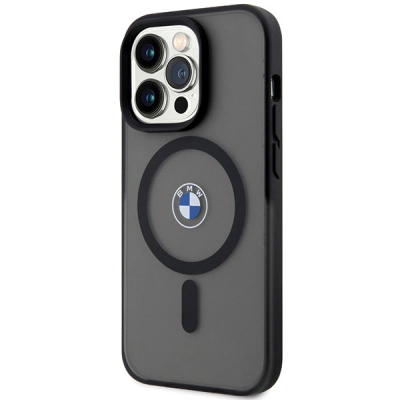 Mbrojtëse telefoni BMW IML Signature për iPhone 15 Pro, MagSafe, e zezë
