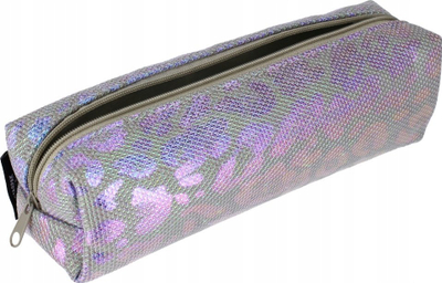 Пенкало кутија Starpak Square Tube Pencil Case Wild 490729, квадратна цевчеста форма, со патент, повеќебојна