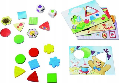 Loja edukative HABA My First Games Teddy, forma druri, 2+