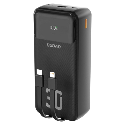 Power bank Dudao K15MAX, 30000mAh, 22.5W PD QC, i zi