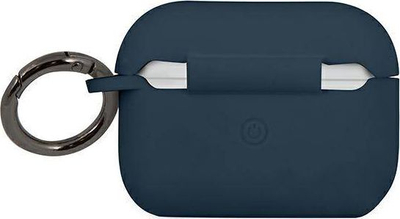 Kapak mbrojtës U.S. Polo Assn USACAPSFGV për AirPods Pro, PC TPU silikon, blu e errët navy