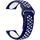 Rrip ore Eternico Sporty Universal Quick Release, 22mm, e bardhë dhe blu