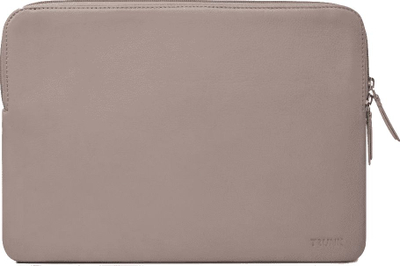 Futrollë laptopi TRUNK Leather Sleeve, për MacBook 13", lëkurë, e zezë