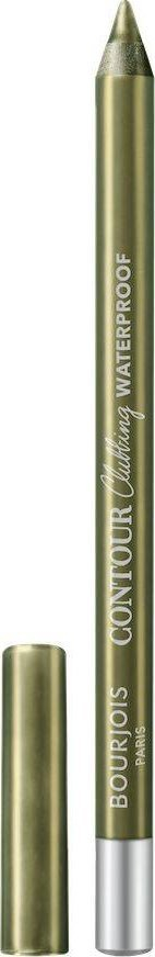 Молив за очи Bourjois Contour Clubbing, водоотпорен, 1.2g, зелена каки со злато