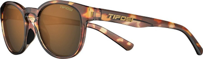 Syze dielli Tifosi Svago Polarized, lentë kafe, kornizë tortoise