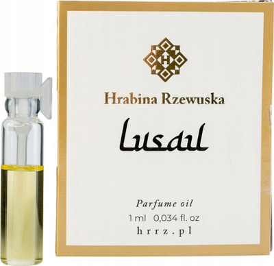 Vaj parfumi Hrabina Rzewuska Lusual, 1 ml, parfum oil, transparent