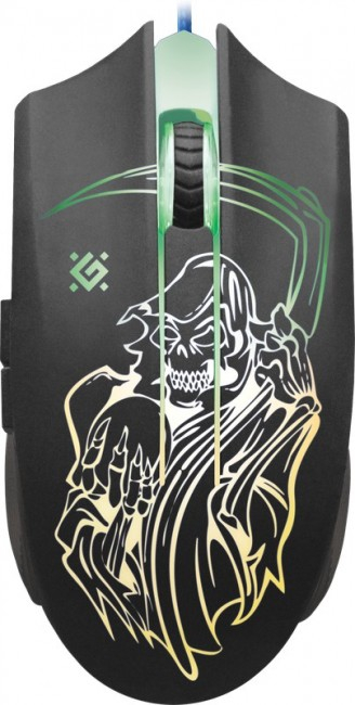 Maus gaming Acer, me kabllo, ndriçim RGB, i zi