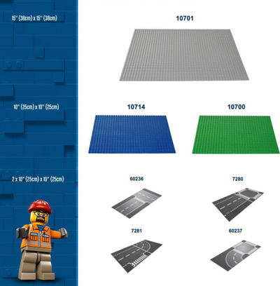 Shtrojë bazë për lego LEGO, e kaltër
