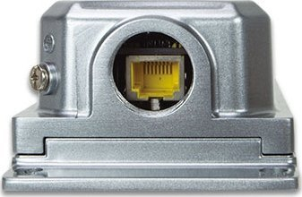 Extender rrjeti PLANET IPOE-E302, industrial PoE, IP67, ngjyrë gri e zezë