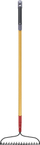 Лопата за градина CAT J-Series Bow Rake, 16 заби, ковачко челик