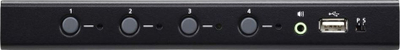 Switch KM ATEN CS724KM, 4 porta USB, Boundless, kabllo të përfshira