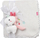 Batanije për bebe Baby Fehn Aiko &amp; Yuki Unicorn, 100x75 cm, e bardhë